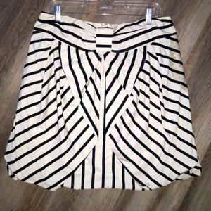 Anthropologie striped miniskirt 14